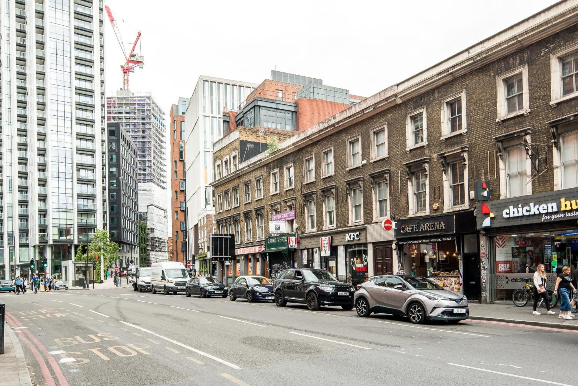 Shoreditch Apartments By Sleepy Londra Exterior foto